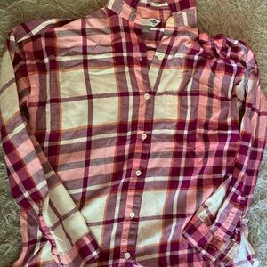 Old Navy boyfriend shirt flannel